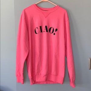 Lulusimon Vici oversized crewneck. S. NWOT.